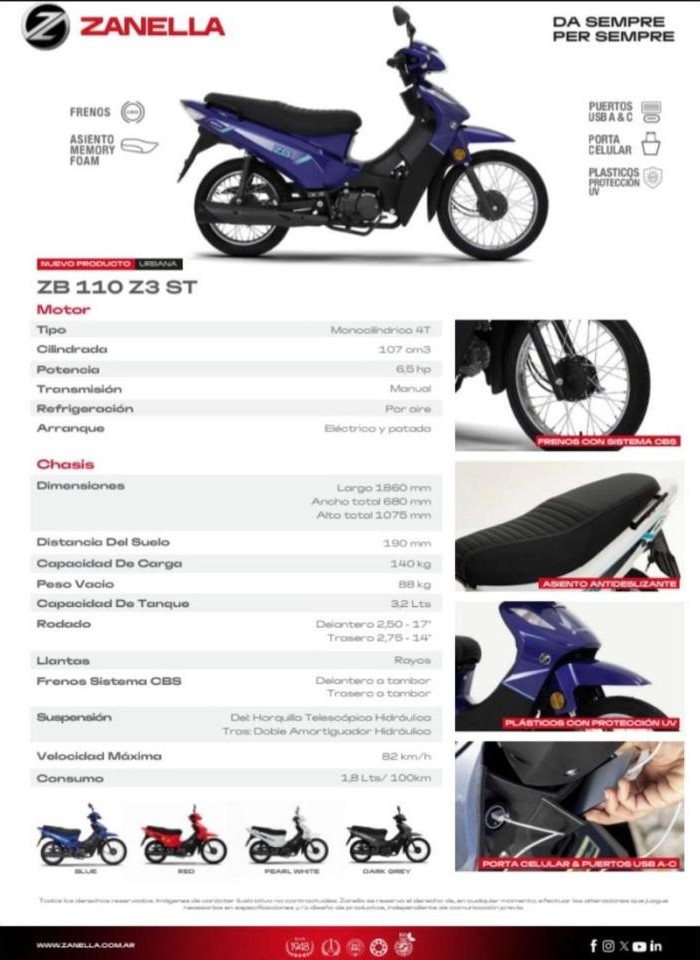 Zanella Zb 110 Base
