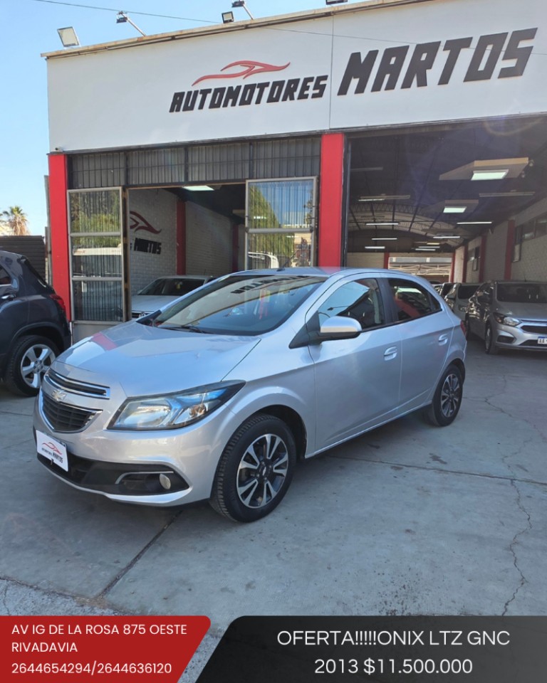 Chevrolet Onix Ltz 2013 Gnc
