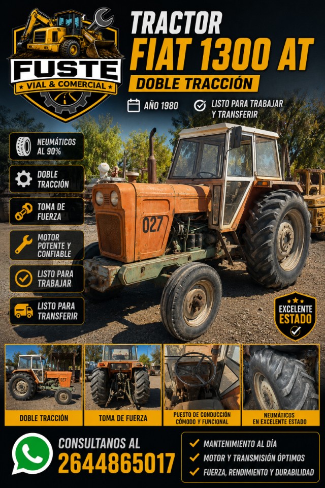 Tractor Fiat 1300 At