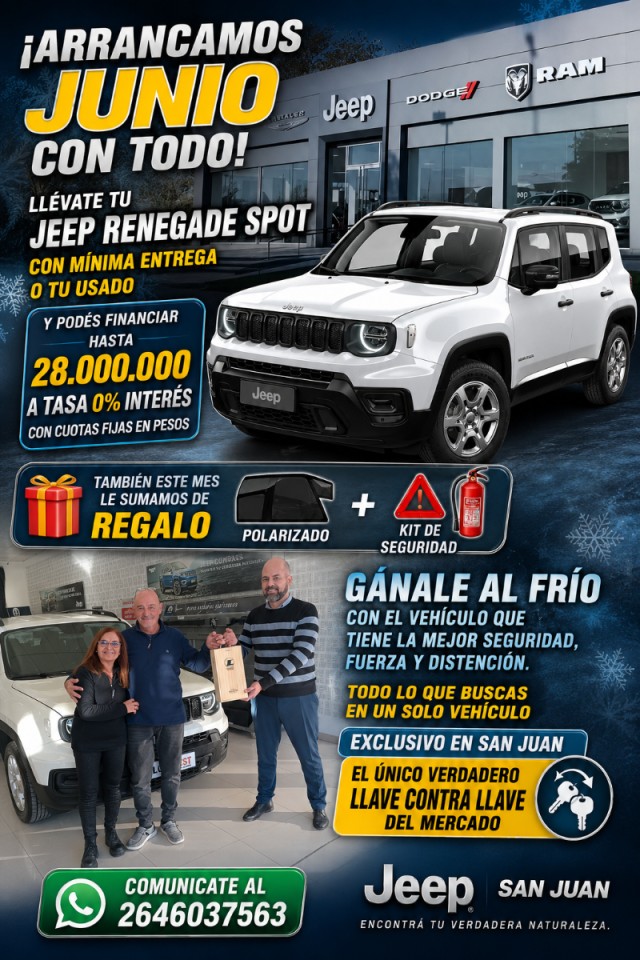 Hoy Subite A Tu 0km De La Mano De Jeep Entrega Llave Por Llave Y Inmediata