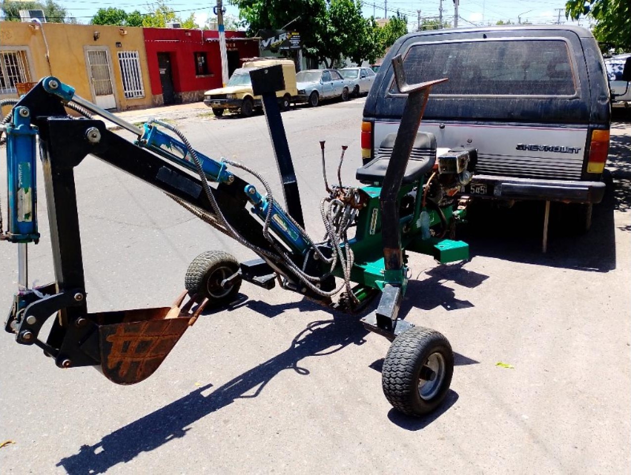 Mini Excavadora Comprada En Fabrica Hermosa Maquina Lista Para Trabajar
