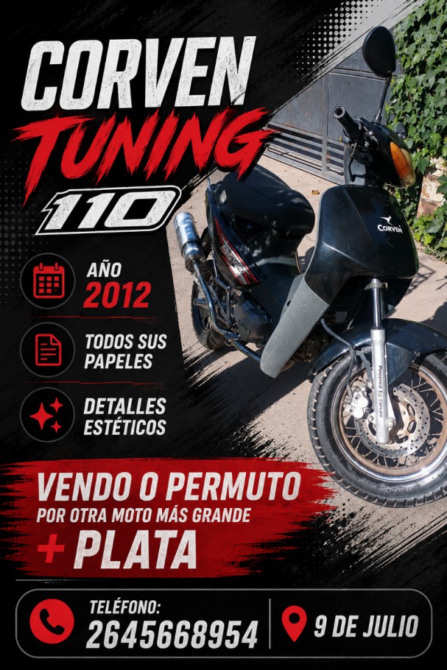 Corven 110 Tuning
