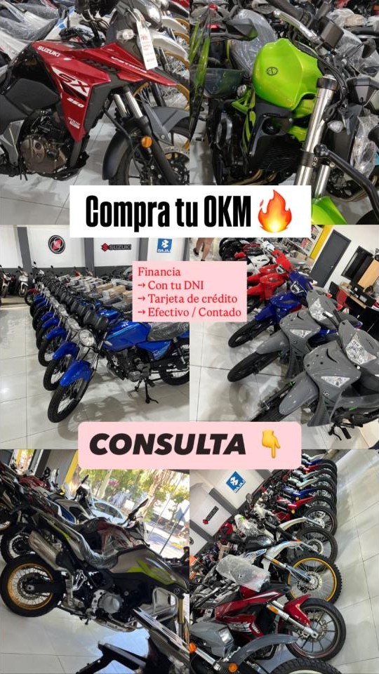 Motos 0km Con Dni Y En Cuotas Fijas 🔥