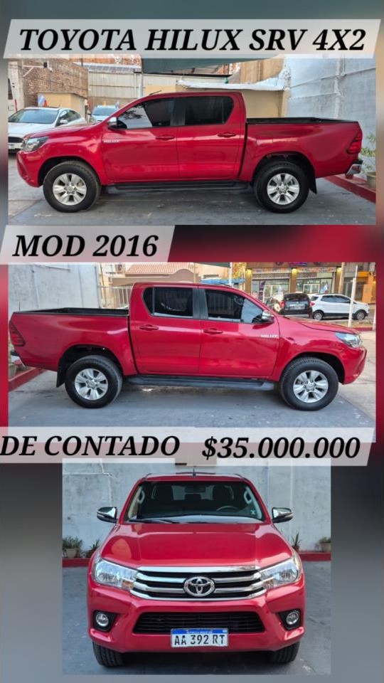 Toyota Hilux Srv 4x2