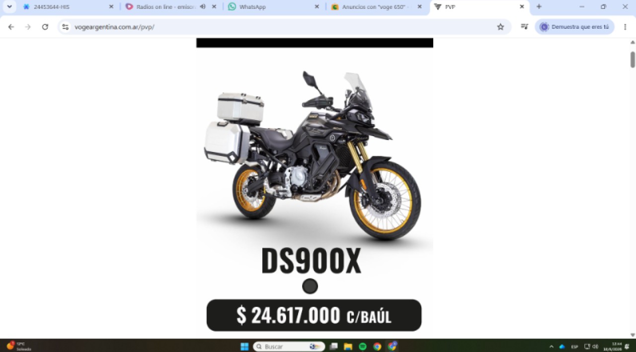 Voge 900 Dsx Black Knight